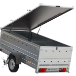 Anhänger GARDEN TRAILER 264 KIPP mit Bordwandaufsatz und Aludeckel