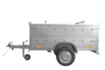Anhänger mit Deckel Garden Trailer 200 KIPP 200×106 cm 750 kg – Bild 2
